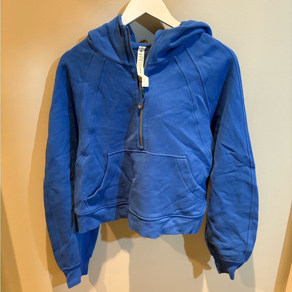Blue Hoodie Jacket